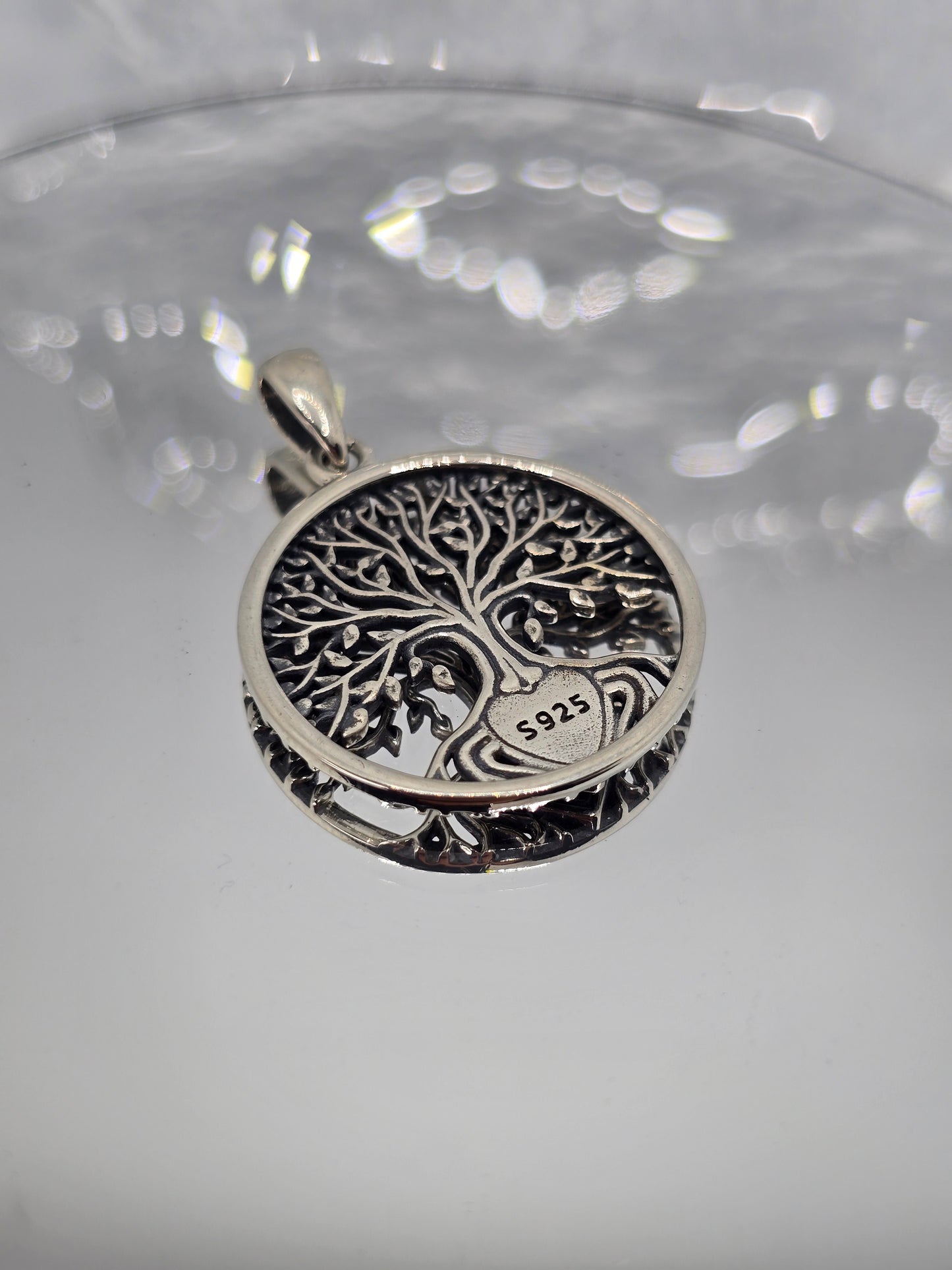 Tree Of Life Heart Pendant 925 Sterling Silver With Celtic Knotwork For Love Unity And Eternal Connection