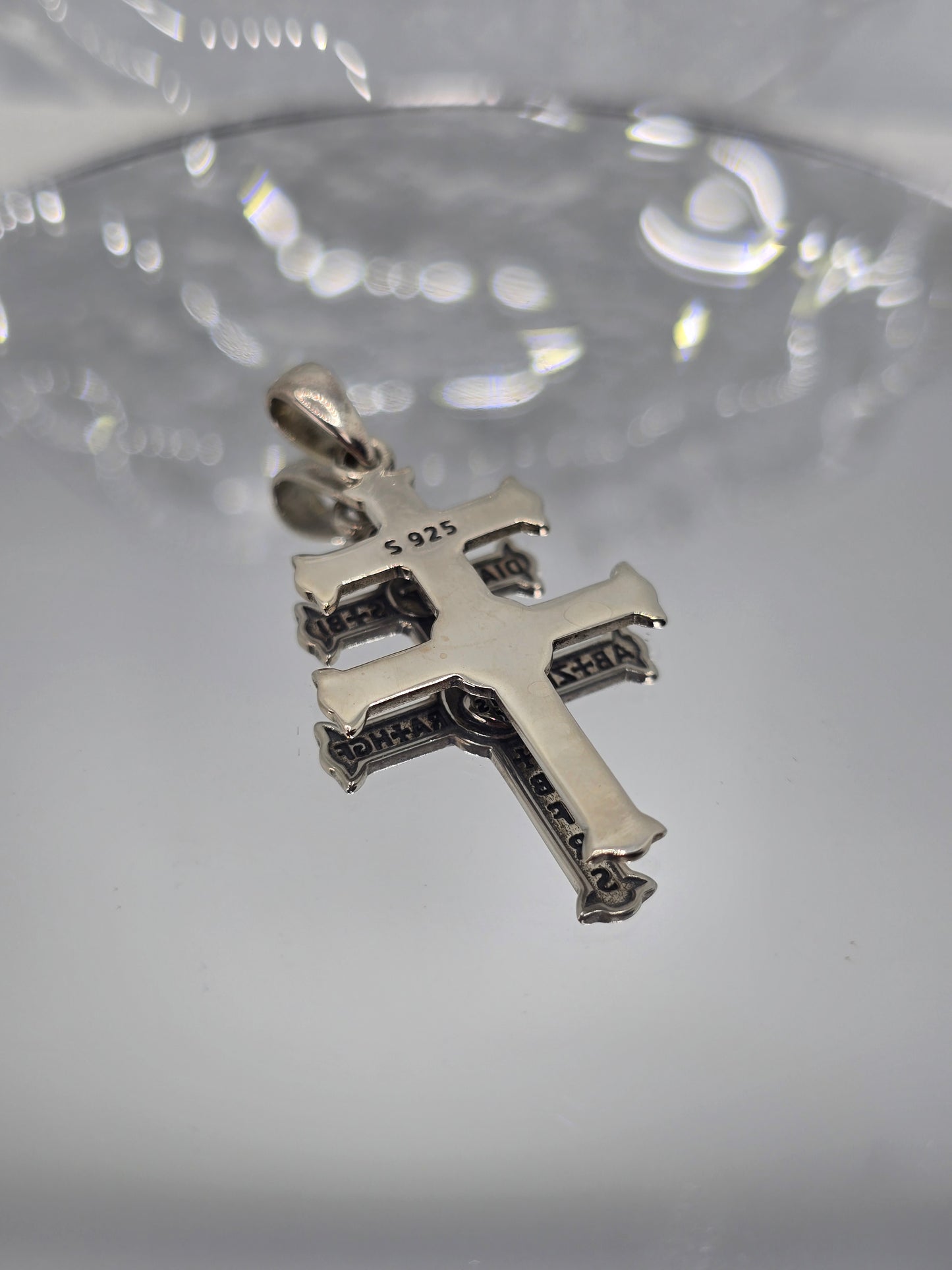 Cross Of Lorraine Pendant 925 Sterling Silver For Protection Faith And Knights Templar Symbolism
