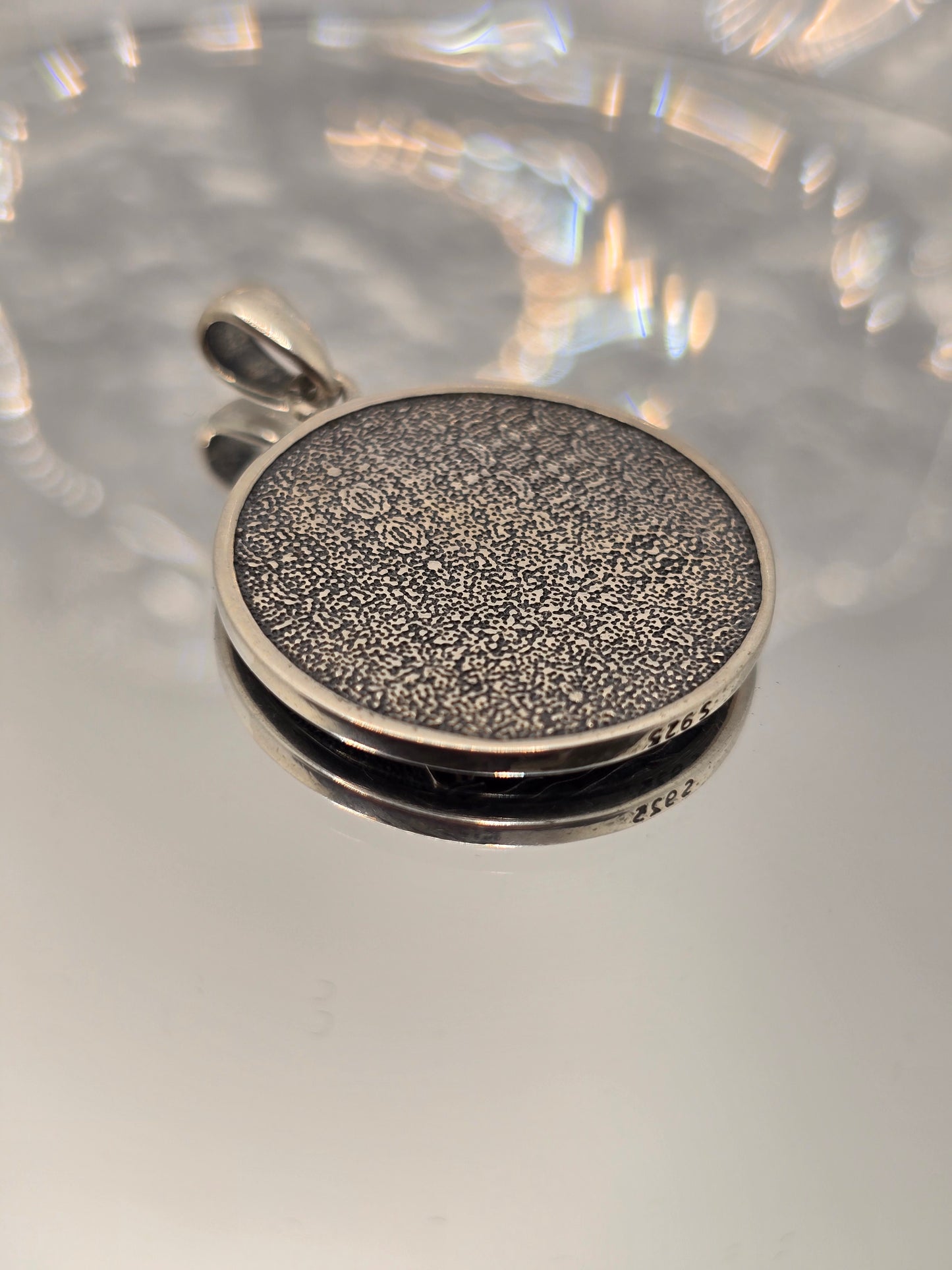 Triple Goddess 925 Sterling Silver Pendant Triple Moon Wiccan Pagan