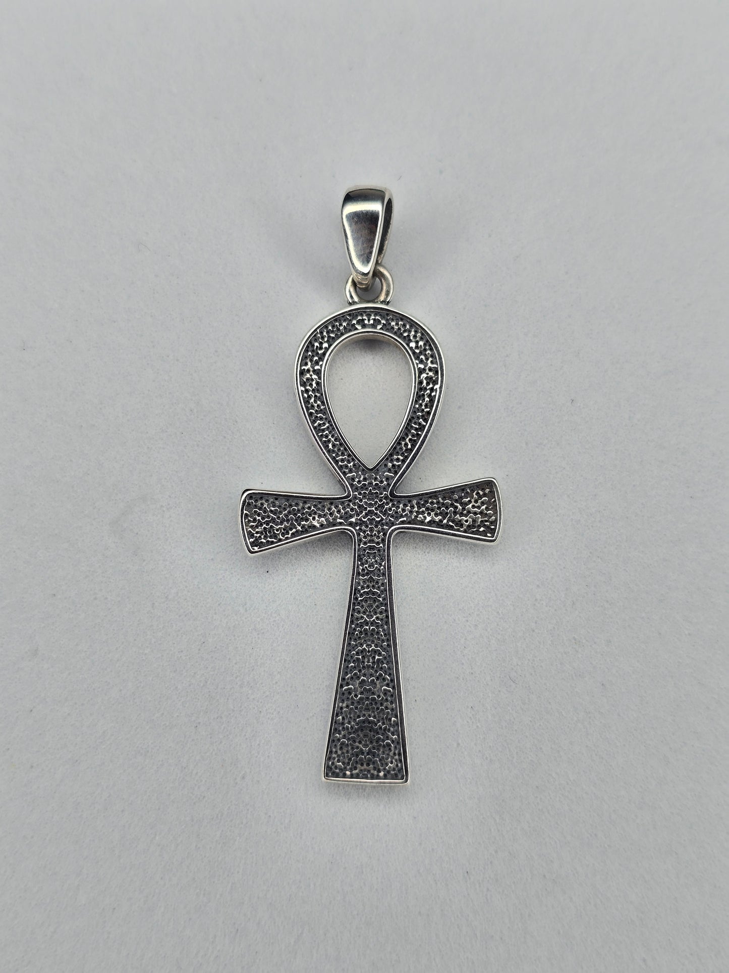 Pendentif croix Ankh égyptienne antique en argent sterling 925, symbole de la vie éternelle 