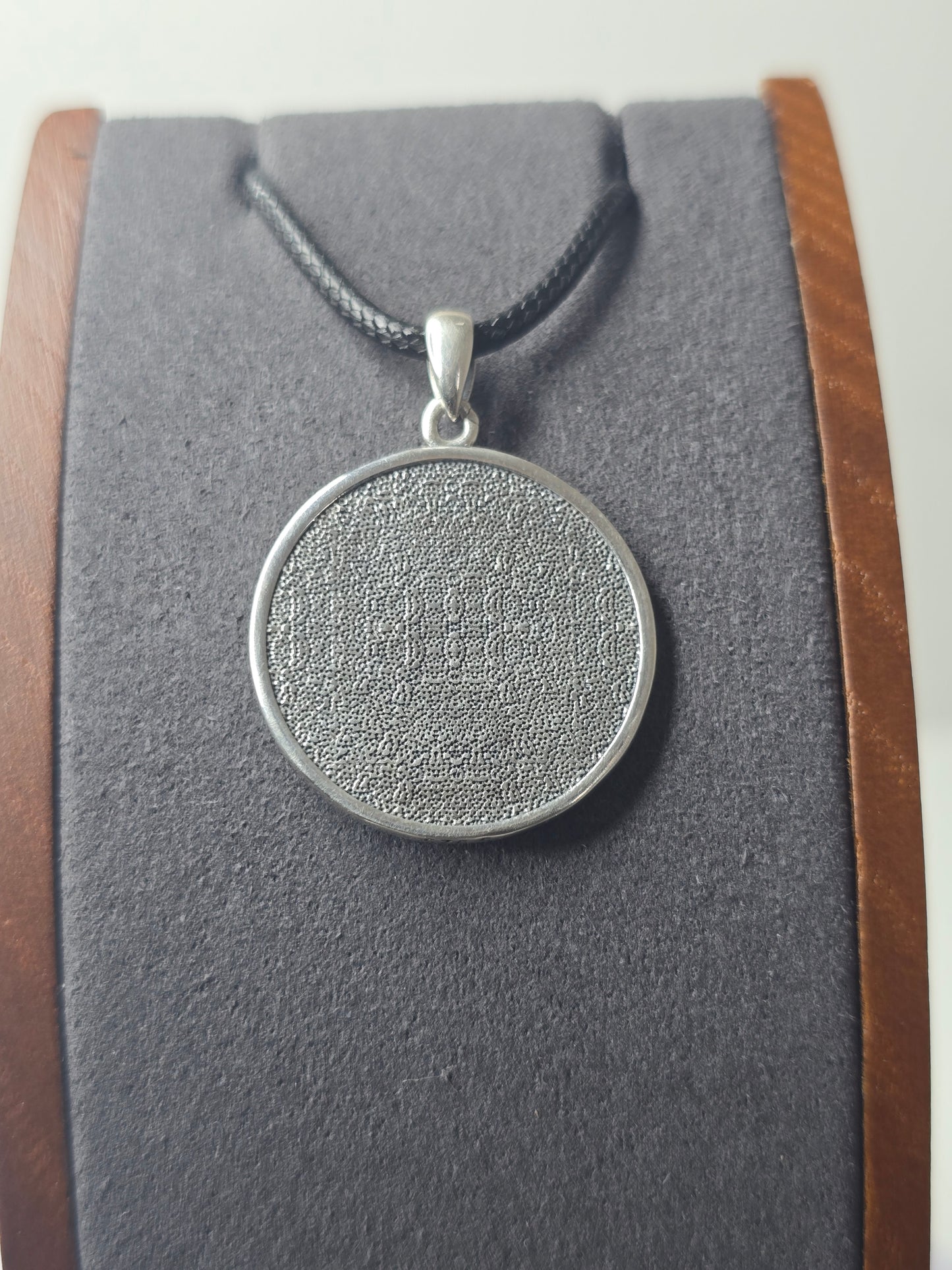 Dragon Sun Moon Pendant in 925 Sterling Silver
