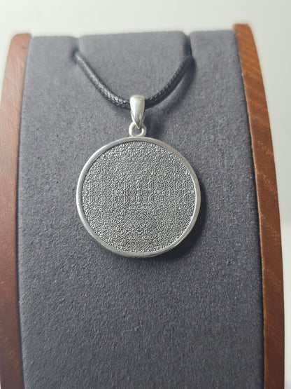 Dragon Sun Moon Pendant in 925 Sterling Silver
