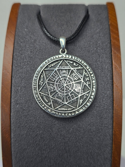 Seven Archangels Amulet in 925 Sterling Silver